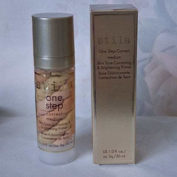 Stila One Step Correct Medium Skin Tone Correcting & Brightening Primer- NIB - Picture 2 of 3